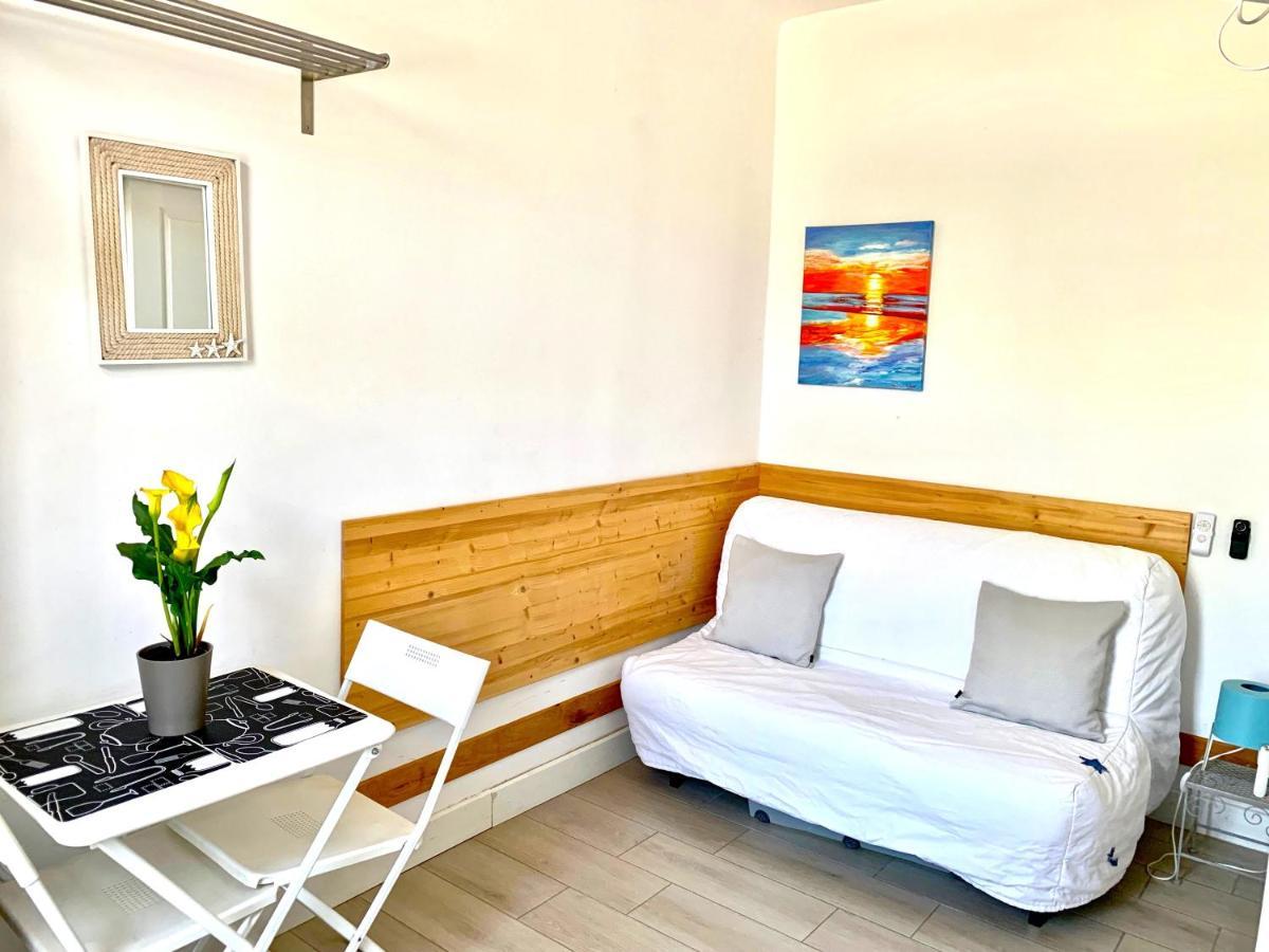 Blue Summer Vibes Mini Studio For Two, Ac, Parking, Beach At 50M, Spa Access -2 La Ciotat Exterior foto